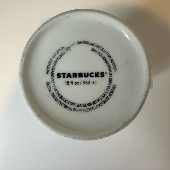 Starbuks 2016 Holiday ornaments mug 18 oz - Picture 6 of 8